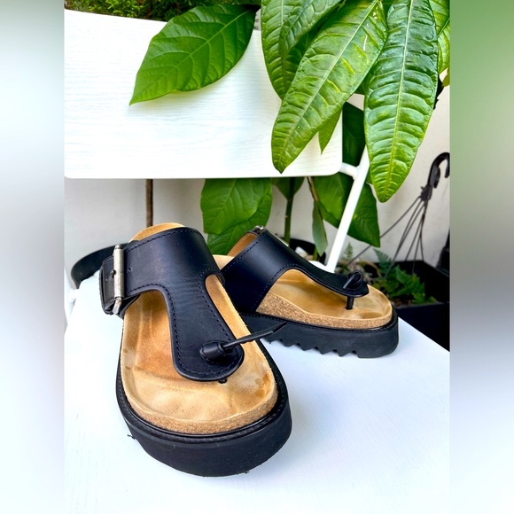 Acne Studios Platform Sandals in Black, IT40 - Picture 4 of 17